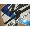 SUZUKI HAYABUSA 2008 - DARK BLUE VERSION DECALS