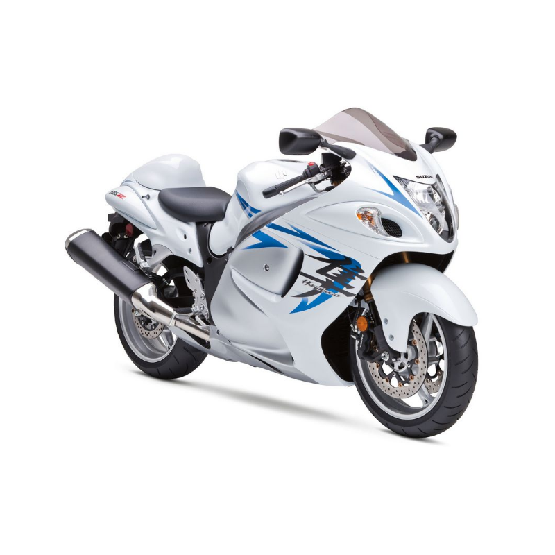 SUZUKI HAYABUSA 2008 - DARK BLUE VERSION DECALS
