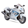 SUZUKI HAYABUSA 2008 - DARK BLUE VERSION DECALS