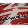 SUZUKI HAYABUSA 2008 - DARK BLUE VERSION DECALS