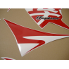 SUZUKI HAYABUSA 2008 - DARK BLUE VERSION DECALS