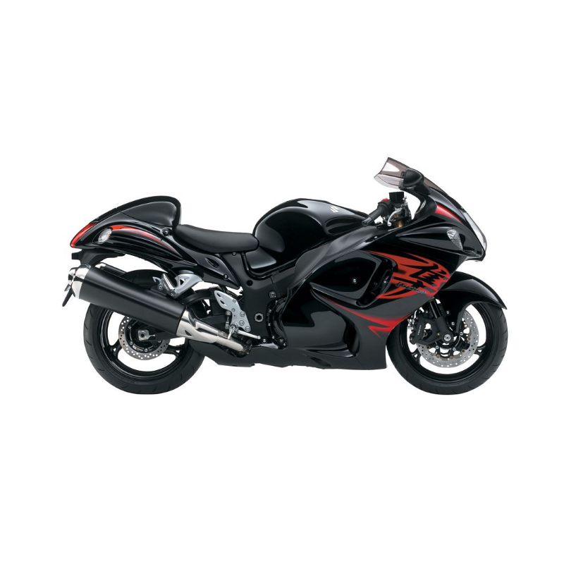 SUZUKI HAYABUSA 2008 - DARK BLUE VERSION DECALS
