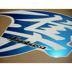 SUZUKI HAYABUSA 2010 - BLUE VERSION DECALS
