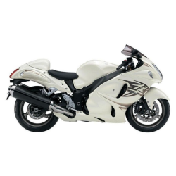 SUZUKI HAYABUSA 2011 - WHITE VERSION DECALS