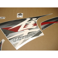 SUZUKI HAYABUSA 2008 - DARK BLUE VERSION DECALS