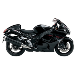 SUZUKI HAYABUSA 2012 - BLACK VERSION DECALS
