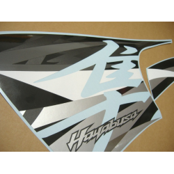SUZUKI HAYABUSA 2012 - BURGUNDY RED VERSION DECALS