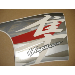 SUZUKI HAYABUSA 2012 - WHITE VERSION DECALS