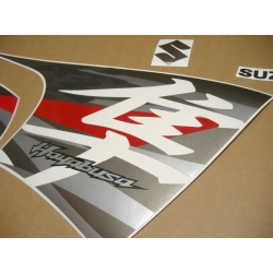 SUZUKI HAYABUSA 2012 - WHITE VERSION DECALS