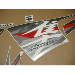 SUZUKI HAYABUSA 2012 - WHITE VERSION DECALS