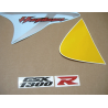 SUZUKI HAYABUSA 2012 - WHITE VERSION DECALS