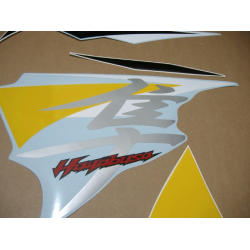 SUZUKI HAYABUSA 2012 - WHITE VERSION DECALS