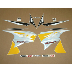 SUZUKI HAYABUSA 2012 - WHITE VERSION DECALS