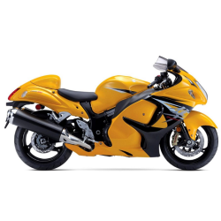 SUZUKI HAYABUSA 2013 - YELLOW VERSION DECALS