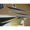 SUZUKI HAYABUSA 2008 - DARK BLUE VERSION DECALS