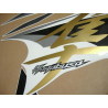SUZUKI HAYABUSA 2008 - DARK BLUE VERSION DECALS
