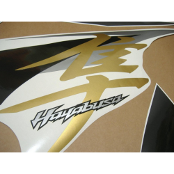 SUZUKI HAYABUSA 2008 - DARK BLUE VERSION DECALS