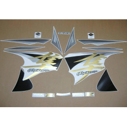 SUZUKI HAYABUSA 2008 - DARK BLUE VERSION DECALS