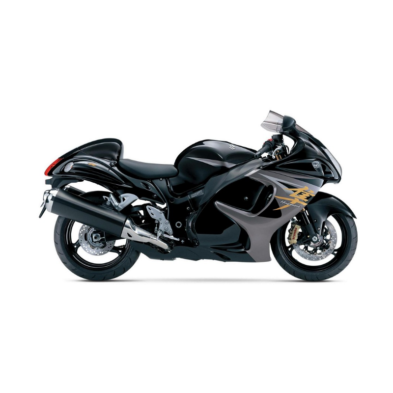 SUZUKI HAYABUSA 2008 - DARK BLUE VERSION DECALS