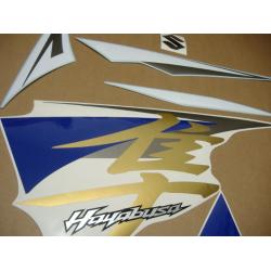 SUZUKI HAYABUSA 2008 - DARK BLUE VERSION DECALS