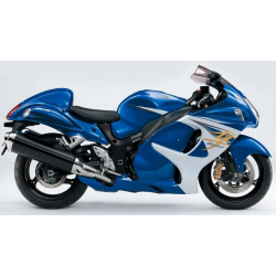 SUZUKI HAYABUSA 2014 - BLUE VERSION DECALS