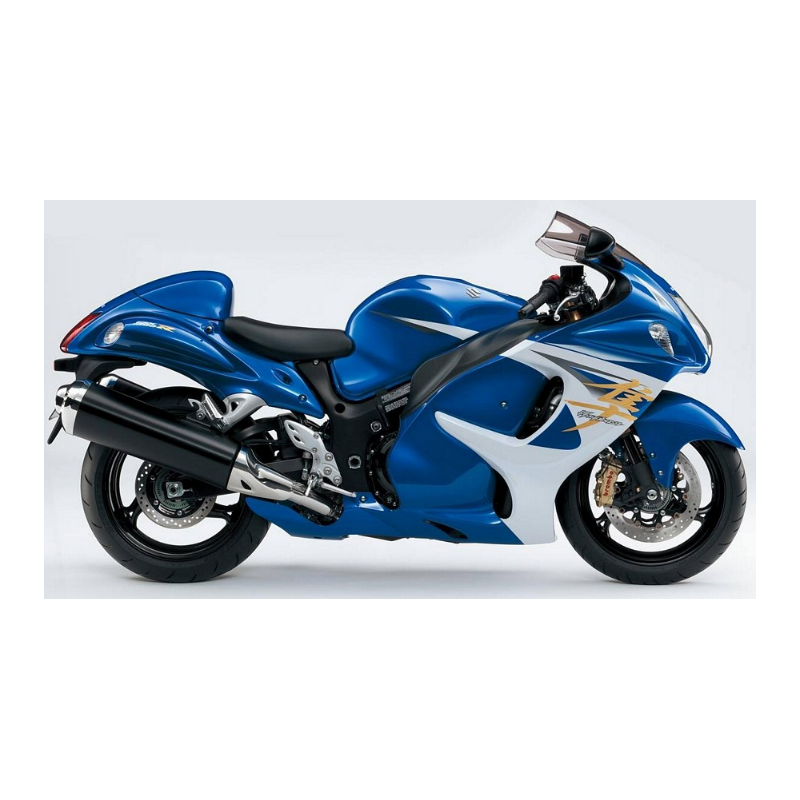 SUZUKI HAYABUSA 2014 - BLUE VERSION DECALS