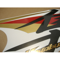 SUZUKI HAYABUSA 2008 - DARK BLUE VERSION DECALS