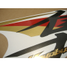 SUZUKI HAYABUSA 2008 - DARK BLUE VERSION DECALS