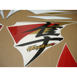 SUZUKI HAYABUSA 2008 - DARK BLUE VERSION DECALS
