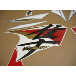 SUZUKI HAYABUSA 2008 - DARK BLUE VERSION DECALS