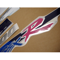 Suzuki GSX-R 1100 1993 - WHITE/BLUE VERSION DECALS