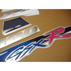 Suzuki GSX-R 1100 1993 - WHITE/BLUE VERSION DECALS