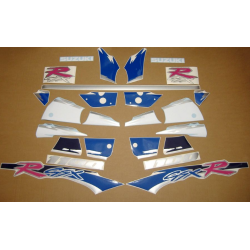 Suzuki GSX-R 1100 1993 - WHITE/BLUE VERSION DECALS