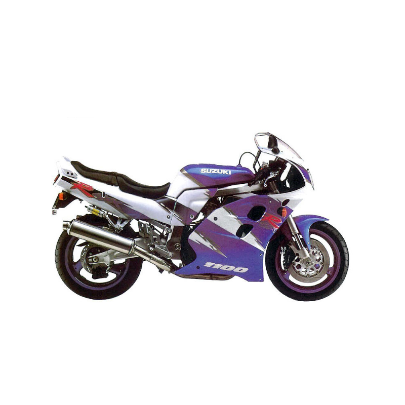 Suzuki GSX-R 1100 1993 - WHITE/BLUE VERSION DECALS
