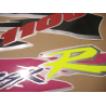 SUZUKI HAYABUSA 2008 - DARK BLUE VERSION DECALS
