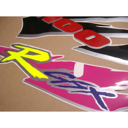 Suzuki GSX-R 1100 1995 - BLACK/PURPLE/PINK VERSION DECALS