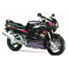 SUZUKI HAYABUSA 2008 - DARK BLUE VERSION DECALS