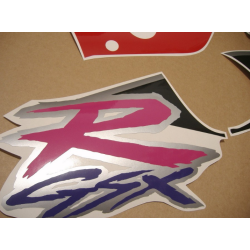Suzuki GSX-R 1100 1995 - RED/BLACK VERSION DECALS