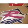 Suzuki GSX-R 1100 1995 - RED/BLACK VERSION DECALS