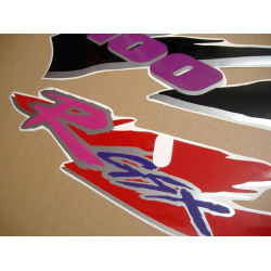 Suzuki GSX-R 1100 1995 - RED/BLACK VERSION DECALS