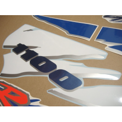 Suzuki GSX-R 1100 1995 - WHITE/BLUE VERSION DECALS