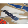Suzuki GSX-R 1100 1995 - WHITE/BLUE VERSION DECALS