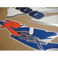 Suzuki GSX-R 1100 1995 - WHITE/BLUE VERSION DECALS