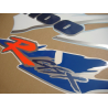 Suzuki GSX-R 1100 1995 - WHITE/BLUE VERSION DECALS