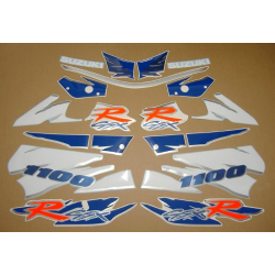 SUZUKI HAYABUSA 2008 - DARK BLUE VERSION DECALS