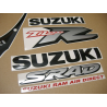 SUZUKI HAYABUSA 2008 - DARK BLUE VERSION DECALS