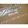 SUZUKI HAYABUSA 2008 - DARK BLUE VERSION DECALS