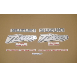 SUZUKI HAYABUSA 2008 - DARK BLUE VERSION DECALS