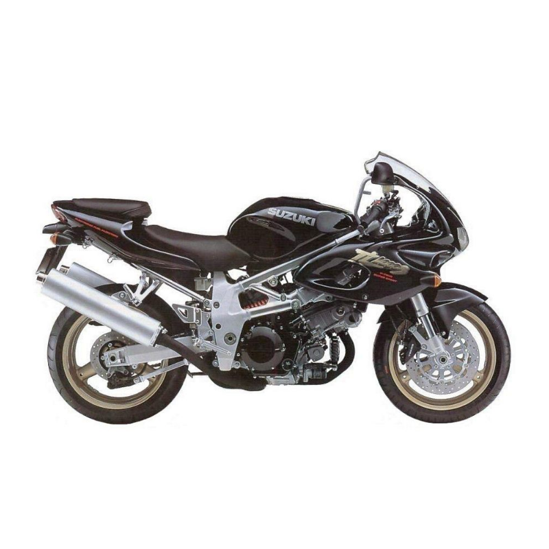 SUZUKI HAYABUSA 2008 - DARK BLUE VERSION DECALS