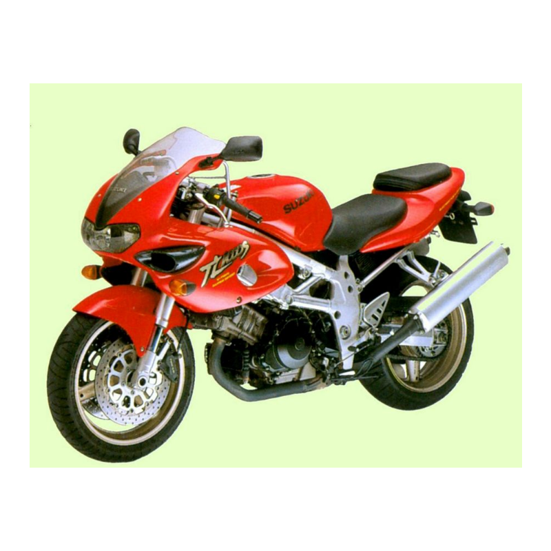 Suzuki TL 1000S 1998 - RED VERSION DECALS